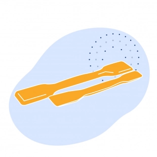 Шпатель керамический 220 мм