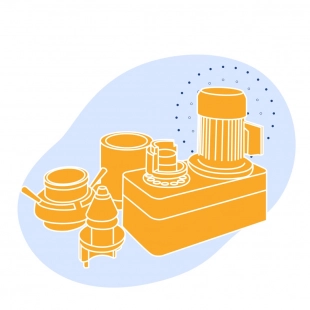 Конусная дробилка ВКМД-6 350х235х390 мм 0.55 кВт 33 кг