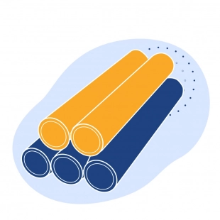 Труба нержавеющая шлифованная 48х1.4 мм 10Х18Н10Т ГОСТ 11068-81