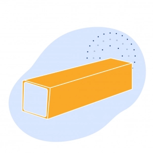 Труба стальная профильная квадратная 400х400х9 мм ст20 ГОСТ 32931-2015