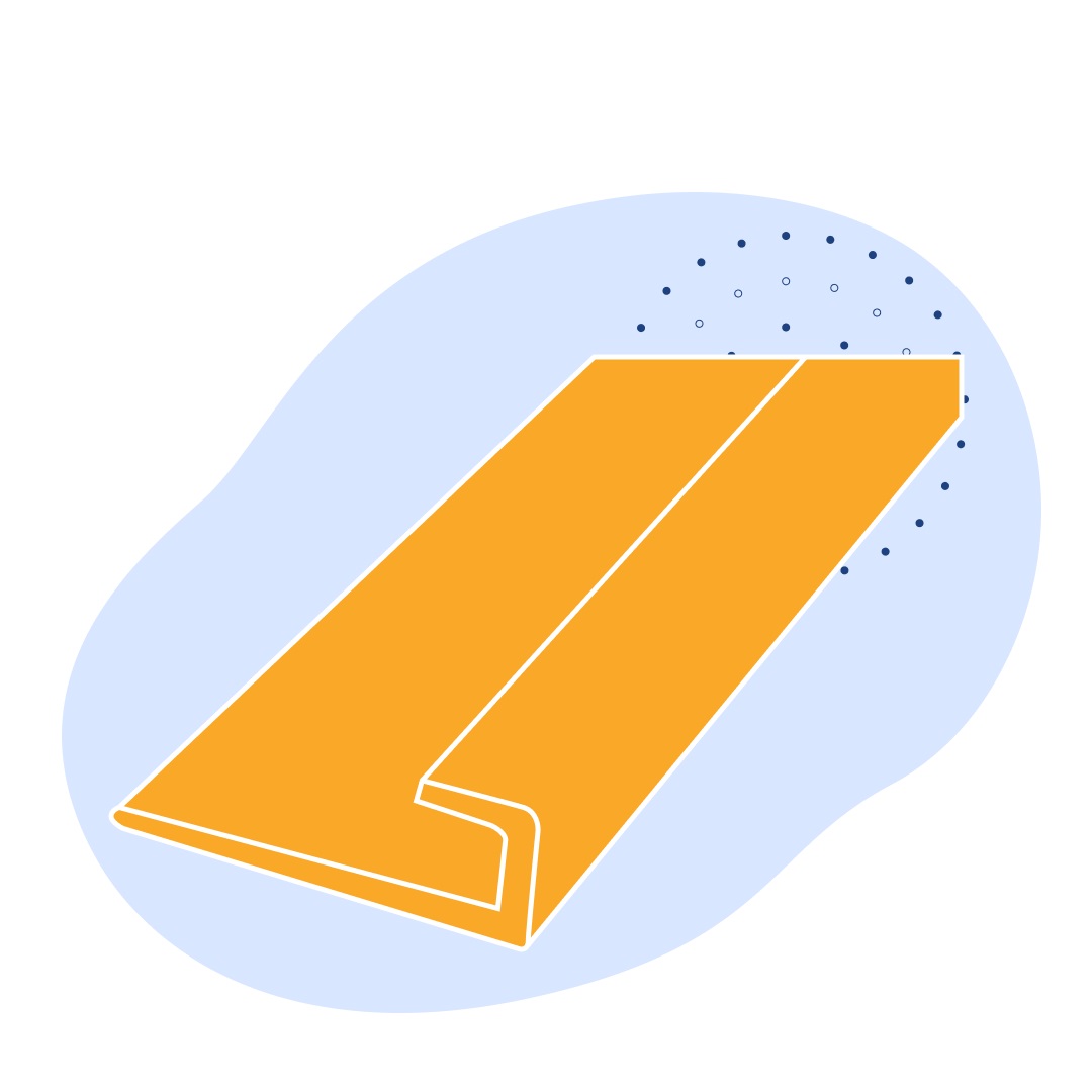 L-образный профиль стальной 35х35х3 мм СТ0 ГОСТ 8509-93