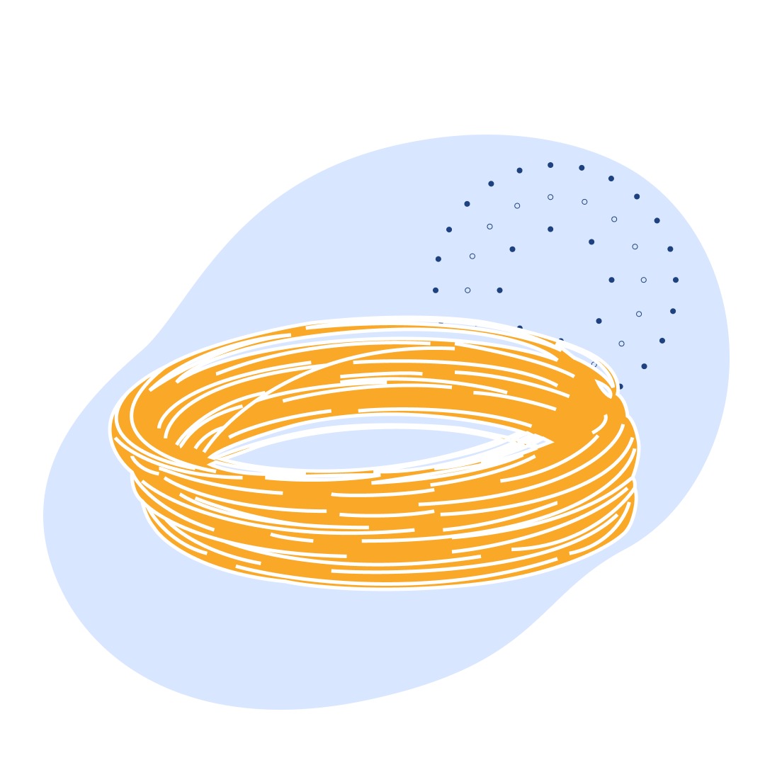 Канат одинарной свивки ЛК-О 0.85 мм ГОСТ 3062-80