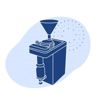 Мельница ЛМТ-1 330х170х440 мм 550 Вт