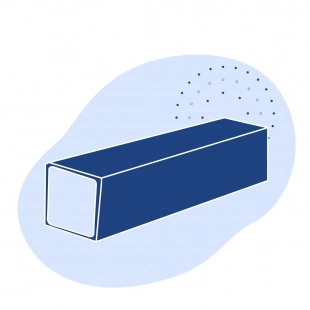 Оцинкованная квадратная труба 45х45х3.5 мм Ст3пс ГОСТ 8639-82