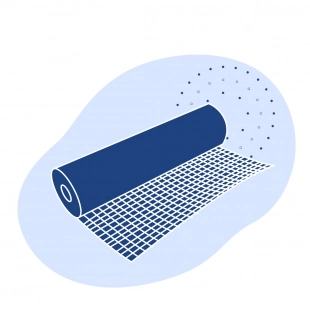 Стальная штукатурная сетка 0.9х0.36 мм Ст20 ГОСТ 3826-82