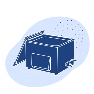 Ультразвуковая мойка S900 (H) 715х570х467 мм 45 кг 90 л