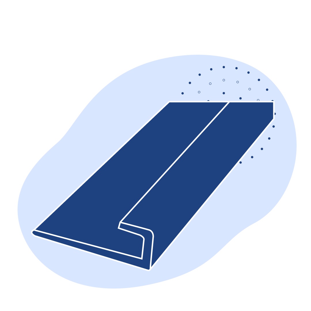 L-образный профиль стальной 35х35х3 мм СТ0 ГОСТ 8509-93