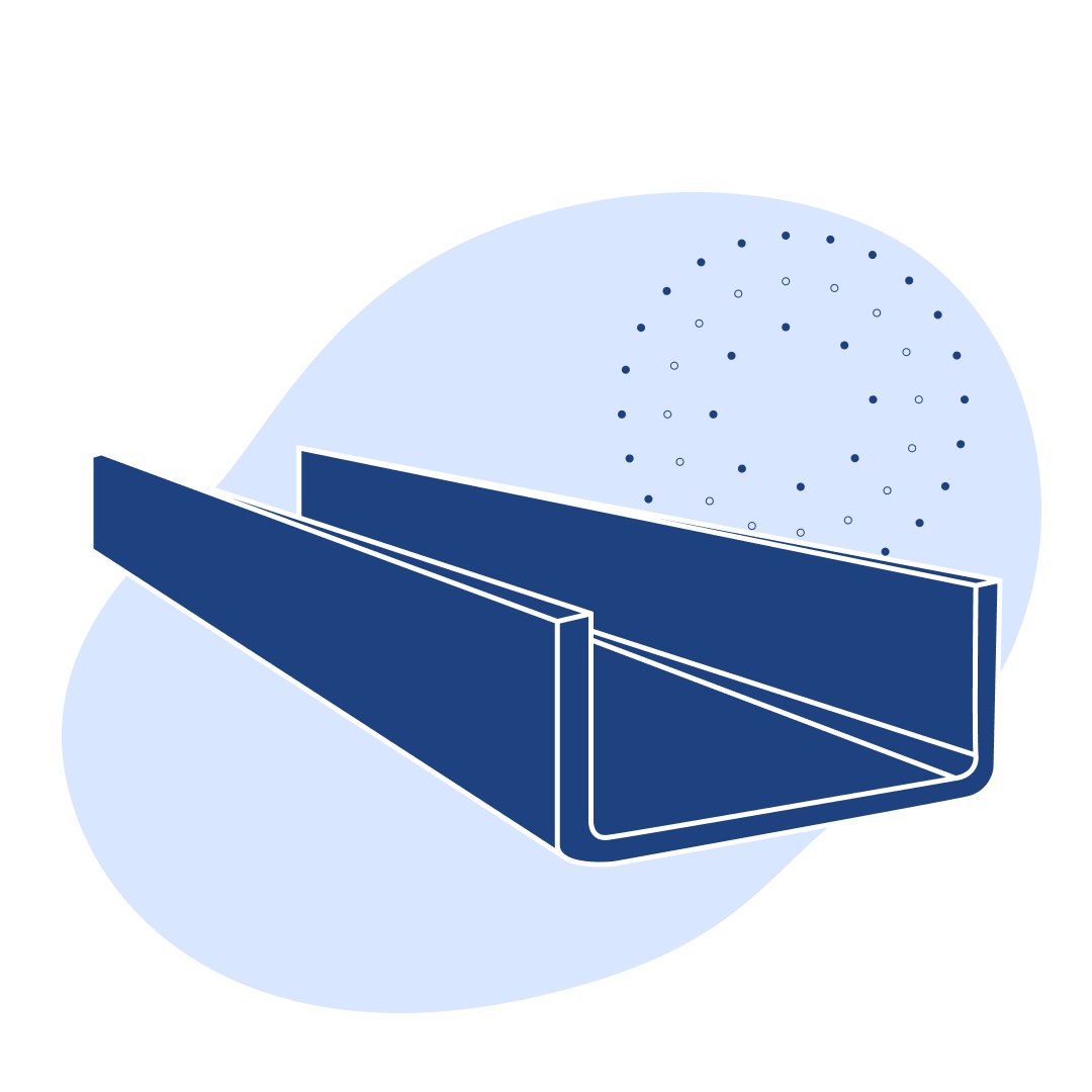 Швеллер стальной гнутый равнополочный 120х50х4 мм 09Г2С ГОСТ 8278-83